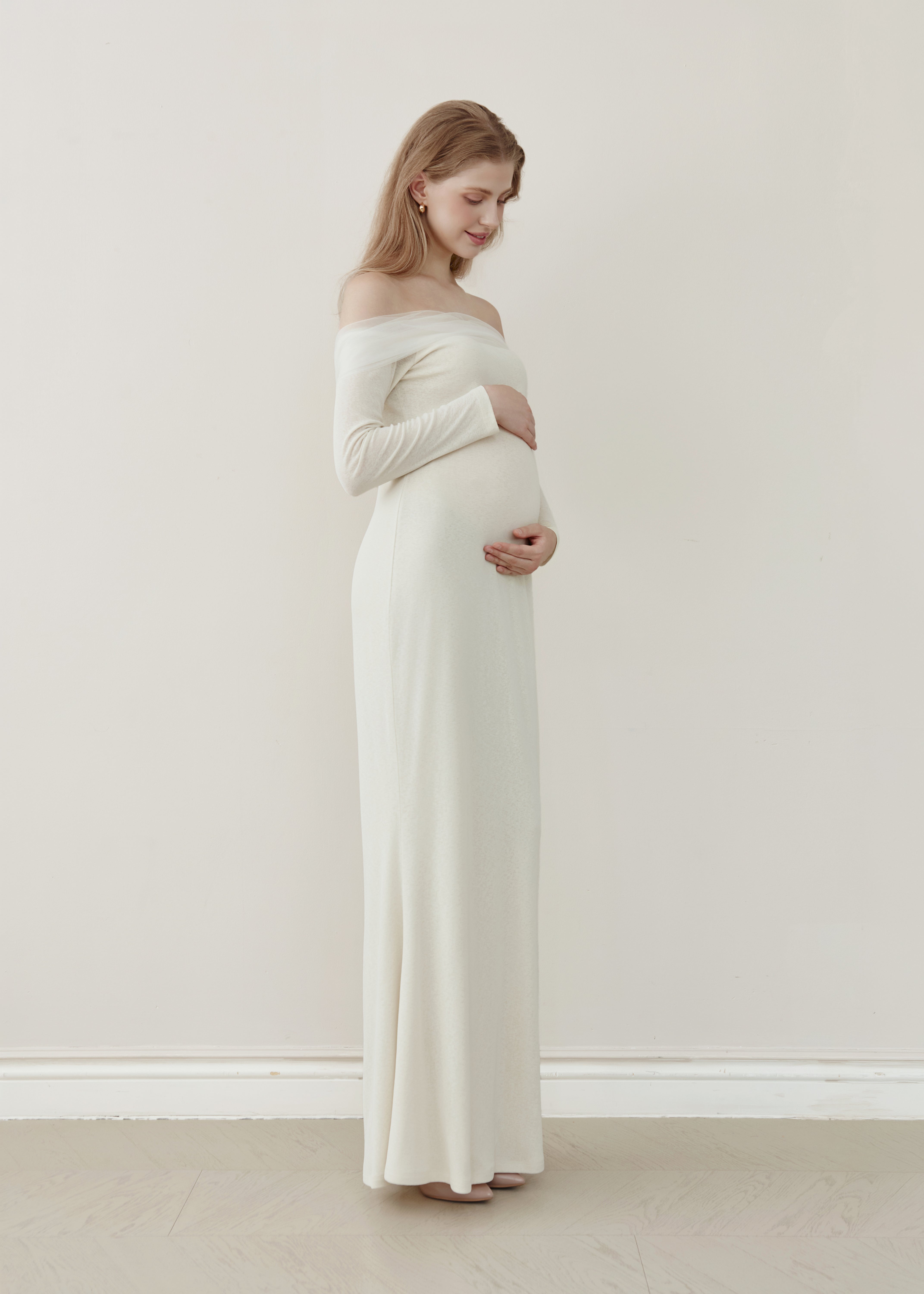 Moonlight Glow Dress - Cream