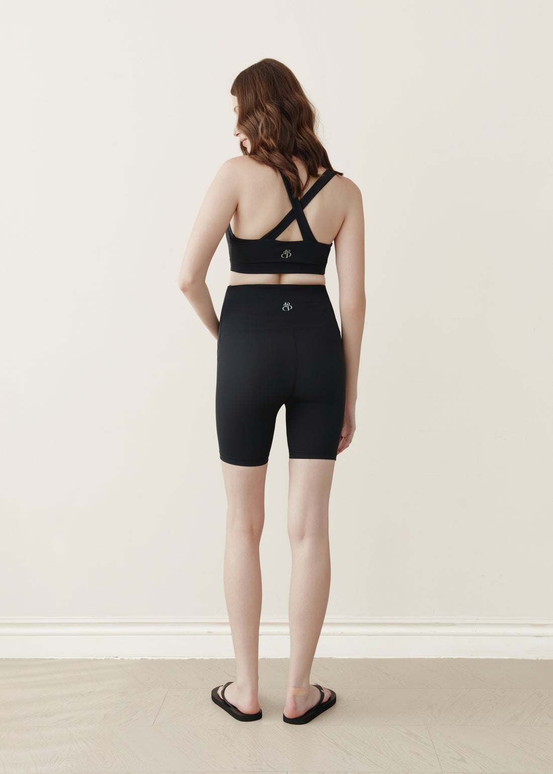 Move With Me Biker Shorts - Black
