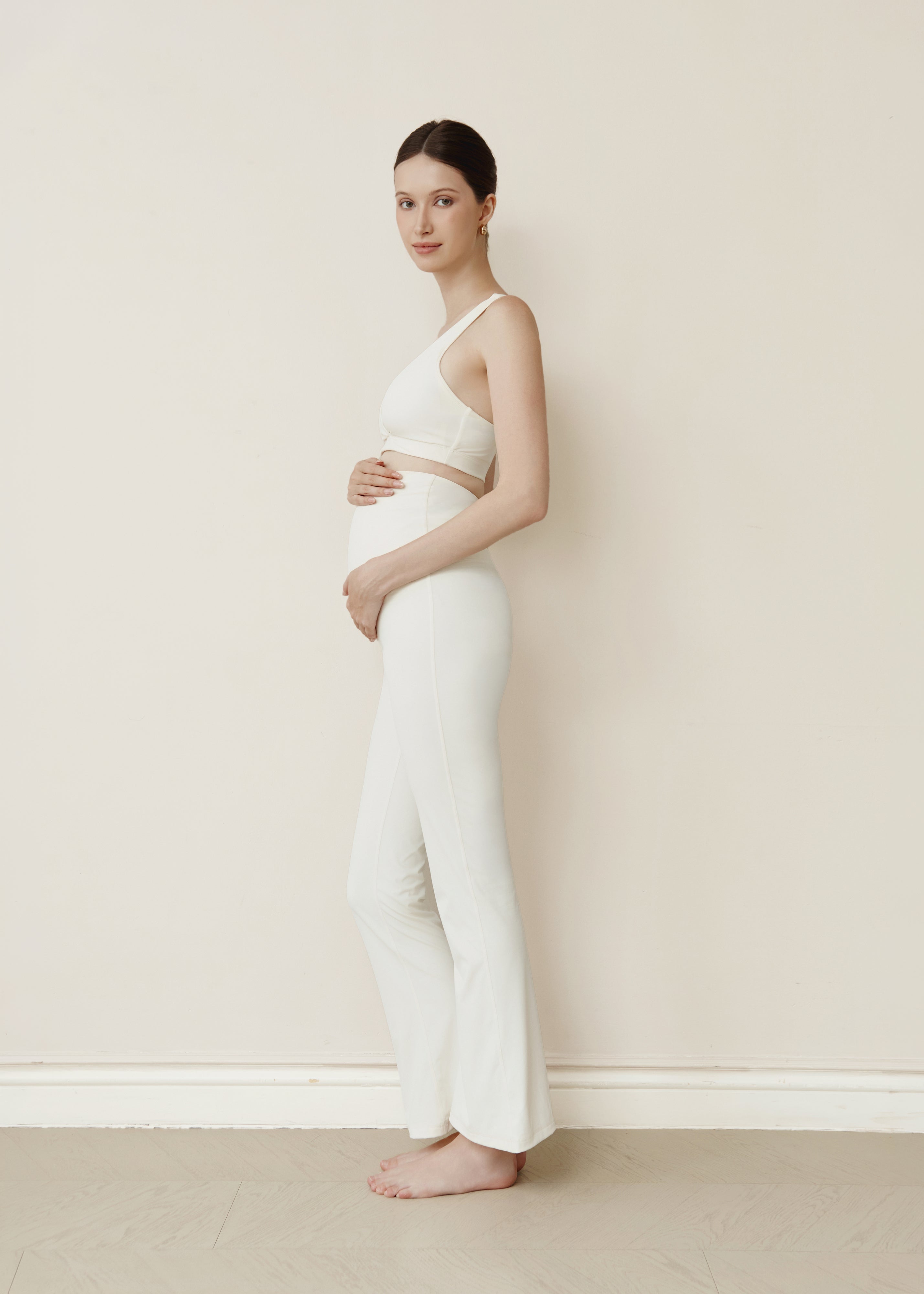 Flow With Me Flare Leggings - Cream