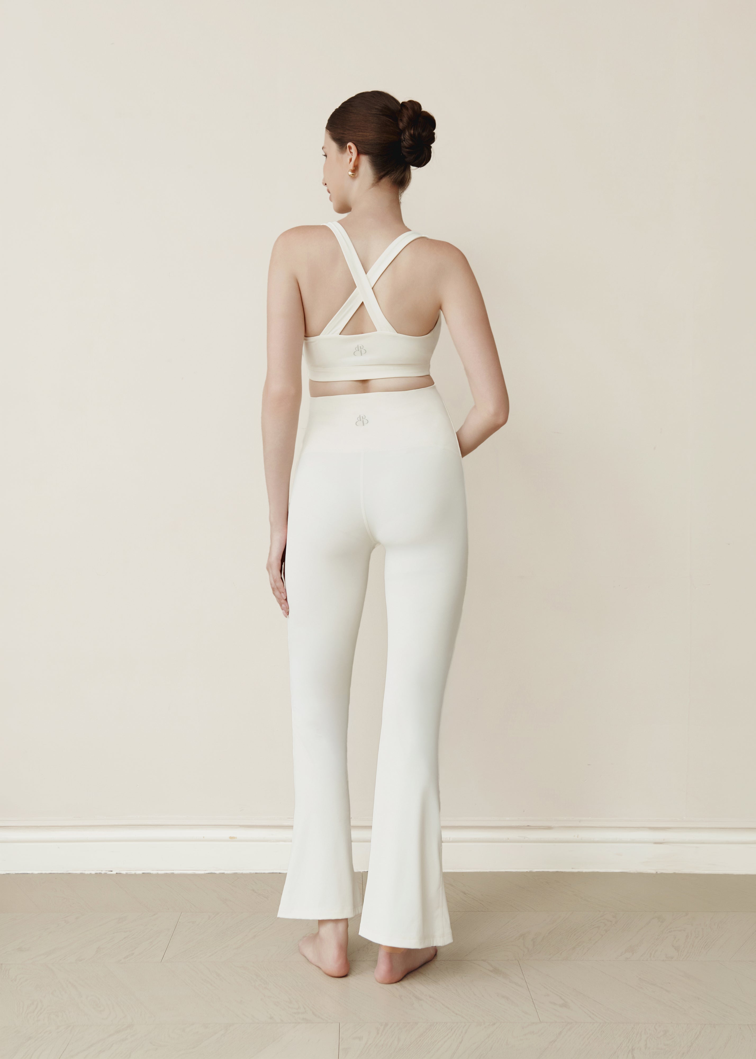 Flow With Me Flare Leggings - Cream