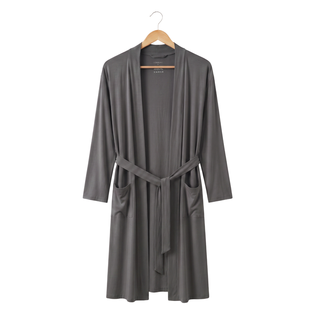 Hug Me Tight Bamboo Birthing Robe - Grey