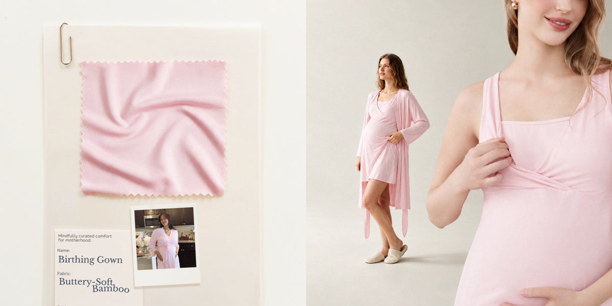 Buttery Soft Birthing Gowns