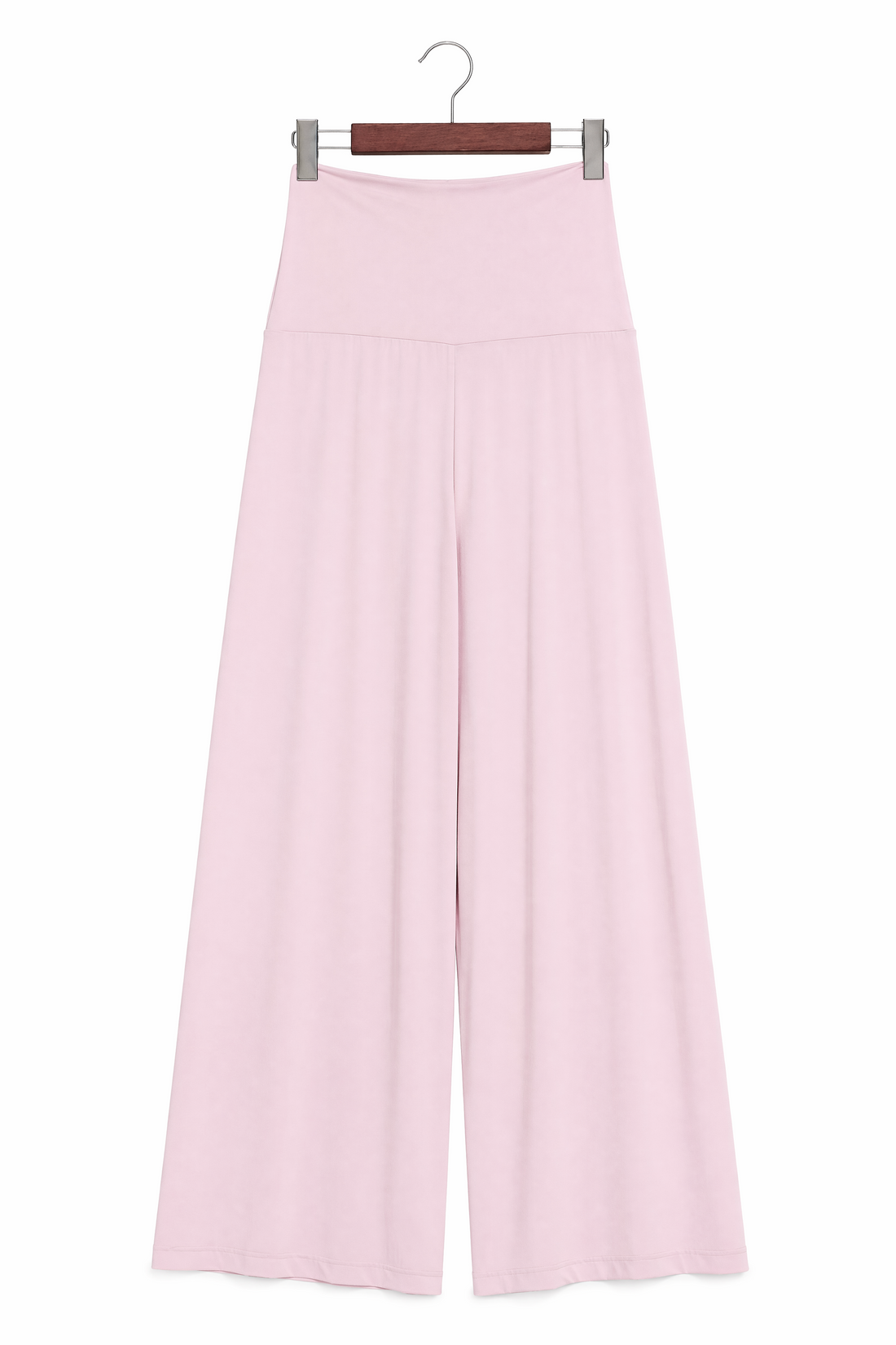 Forever Comfy Bamboo Wide-Leg Pants - Pink