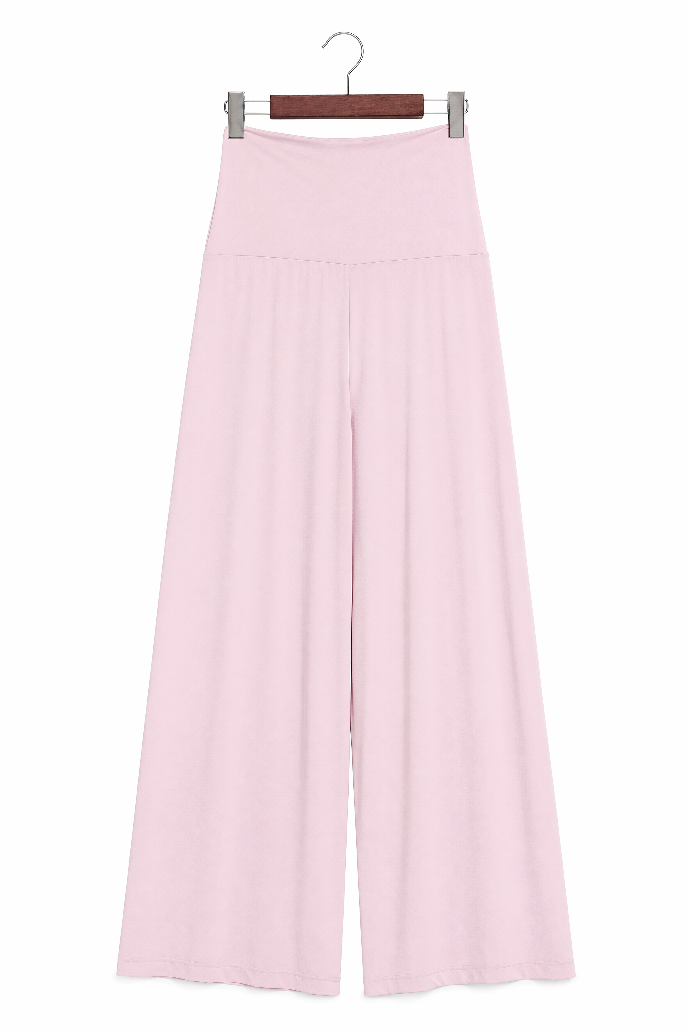 Forever Comfy Bamboo Wide-Leg Pants - Pink