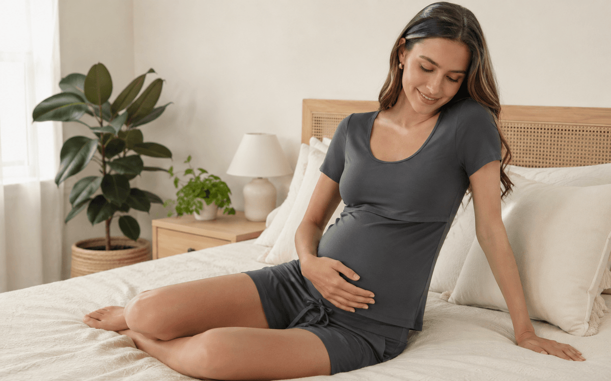 Soft vs Ribbed vs Cotton: Choosing the Right Maternity Lounge Set
